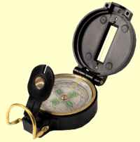 Budget range of compasses including marching compass